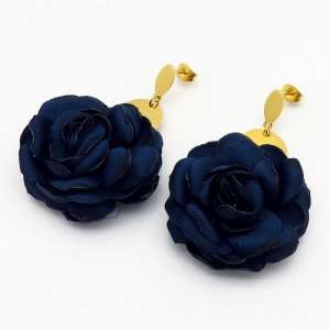 SS Gold-Plating Earring - KE89724-BI