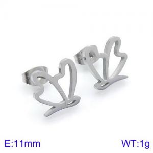 Stainless Steel Earring - KE89925-KFC