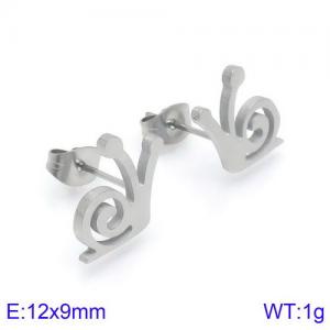 Stainless Steel Earring - KE89928-KFC