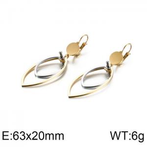 SS Gold-Plating Earring - KE90289-KFC