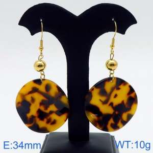 SS Gold-Plating Earring - KE90305-BI