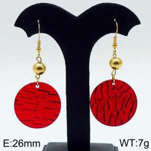 SS Gold-Plating Earring - KE90309-BI