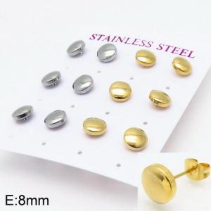 SS Gold-Plating Earring - KE90314-HR