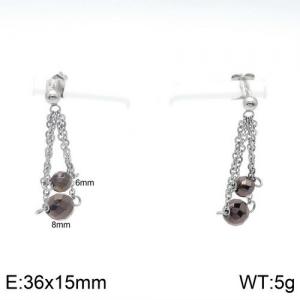 Stainless Steel Earring - KE91070-Z