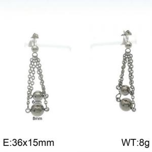 Stainless Steel Earring - KE91071-Z