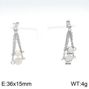 Stainless Steel Earring - KE91072-Z