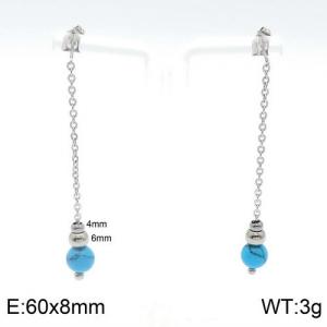 Stainless Steel Earring - KE91101-Z