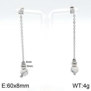 Stainless Steel Earring - KE91102-Z