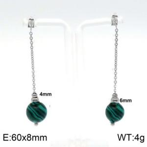 Stainless Steel Earring - KE91105-Z