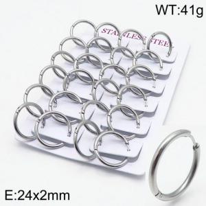 Stainless Steel Earring - KE91346-WJ