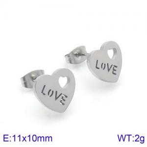 Stainless Steel Earring - KE91453-KFC