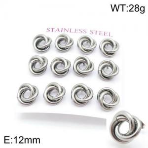 Stainless Steel Earring - KE93124-HR