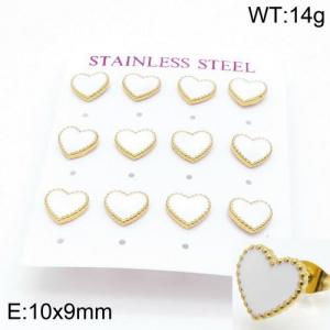 SS Gold-Plating Earring - KE93135-HR