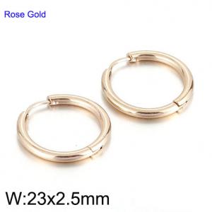 SS Rose Gold-Plating Earring - KE94350-WGJJ