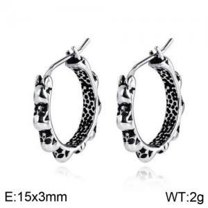 Stainless Steel Earring - KE94957-WGTY