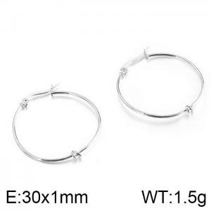 Stainless Steel Earring - KE94994-KFC