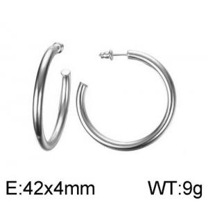 Stainless Steel Earring - KE95086-WGSF