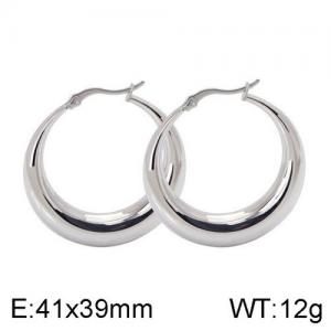 Stainless Steel Earring - KE95099-WGSF