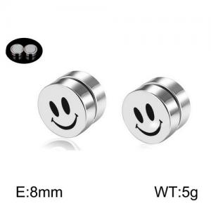 Stainless Steel Earring - KE95236-WGLN