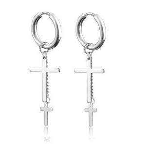 Stainless Steel Earring - KE95300-WGLN