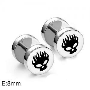 Stainless Steel Earring - KE95324-WGLN