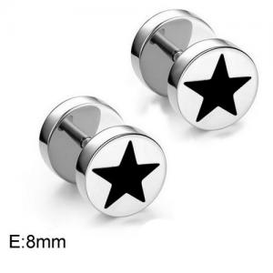 Stainless Steel Earring - KE95328-WGLN