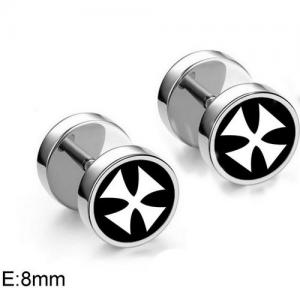 Stainless Steel Earring - KE95329-WGLN