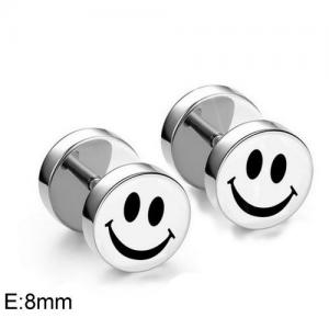 Stainless Steel Earring - KE95349-WGLN