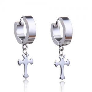 Stainless Steel Earring - KE95383-WGLN