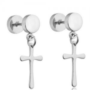 Stainless Steel Earring - KE95407-WGLN