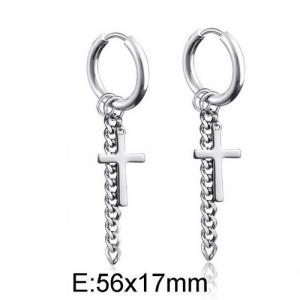 Stainless Steel Earring - KE95412-WGLN