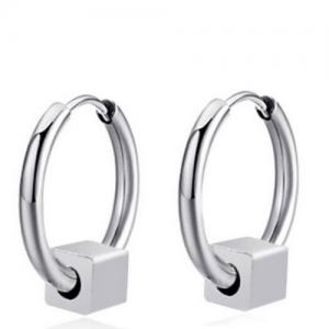 Stainless Steel Earring - KE95451-WGLN