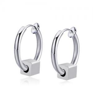 Stainless Steel Earring - KE95465-WGLN