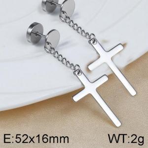 Stainless Steel Earring - KE95474-WGLN