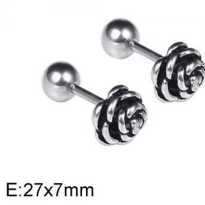 Stainless Steel Earring - KE95500-WGLN