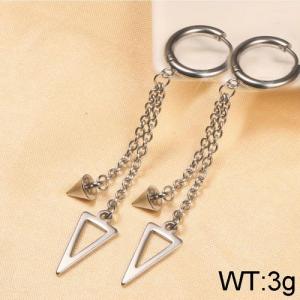 Stainless Steel Earring - KE95533-WGLN