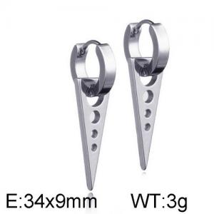 Stainless Steel Earring - KE95540-WGLN