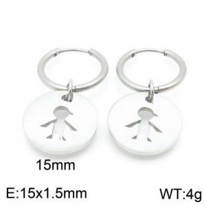 Stainless Steel Earring - KE95631-Z