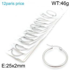 Stainless Steel Earring - KE95865-YN