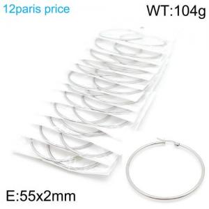 Stainless Steel Earring - KE95870-YN