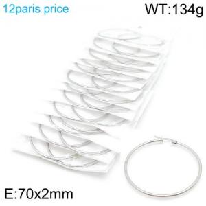 Stainless Steel Earring - KE95872-YN