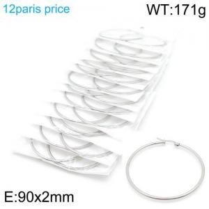 Stainless Steel Earring - KE95874-YN