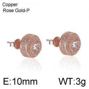 Copper Earring - KE96149-WGQK