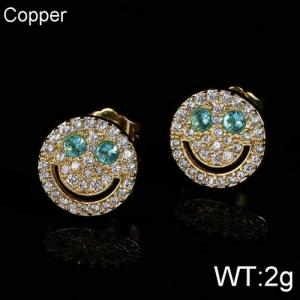 Copper Earring - KE96150-WGQK