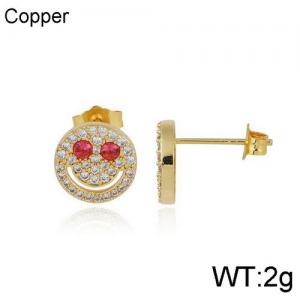 Copper Earring - KE96151-WGQK