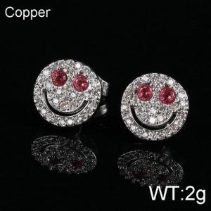 Copper Earring - KE96153-WGQK