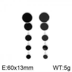 Stainless Steel Earring - KE96631-K