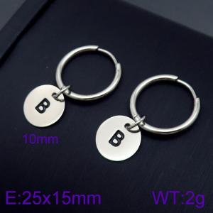 Stainless Steel Earring - KE96655-Z