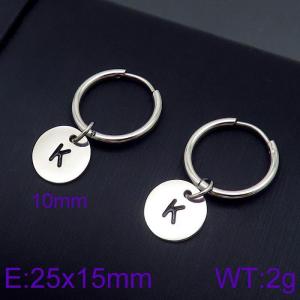 Stainless Steel Earring - KE96664-Z