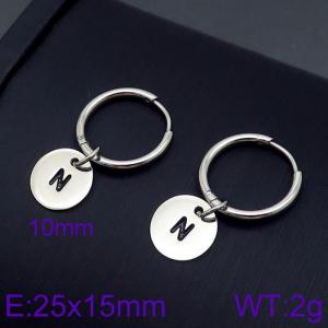 Stainless Steel Earring - KE96666-Z